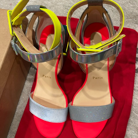 Christian Louboutine Cineticadoll leather luxury sandals ⭐️ - Picture 6 of 14